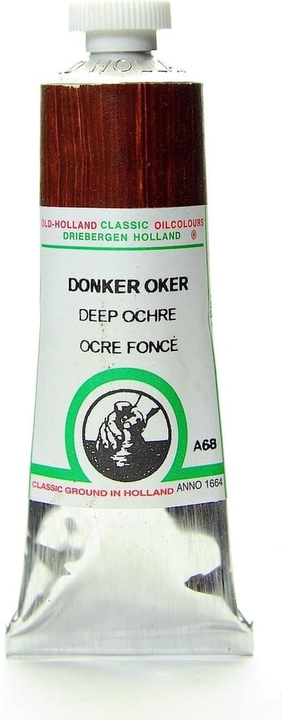 Oil paint Old Holland 40ml – 068 Deep Ochre