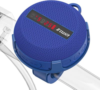 Draagbare Bluetooth-luidspreker met snelheidsdisplay - draadloze speaker met 480 minuten speeltijd