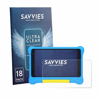 Savvies - Screenprotector voor Gleeso TK707 7" - Folie Beschermfolie transparant 18 Stuks