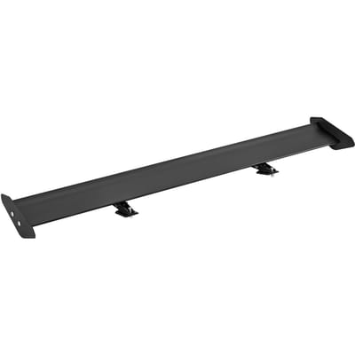 Spoiler de Voiture Aile GT, Spoiler Universel de 43,3 pouces à Plateau Unique, Aluminium Léger Réglable, Aile de Spoiler Arrière de Voiture, Spoiler de Course BGW/JDM