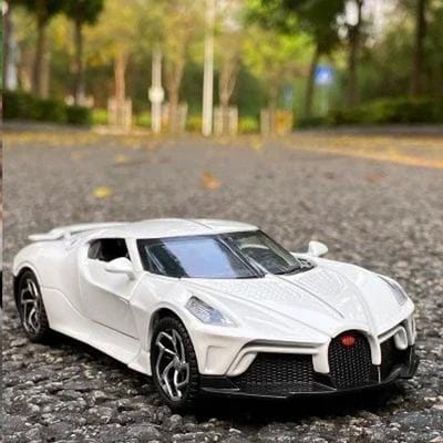1:32 La Voiture Noire Bolide Divo Galibier Legering Auto Model Diecasts Metaal Auto Model Simulatie Geluid Licht Speelgoed Cadeau