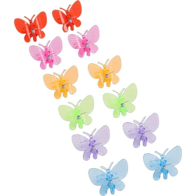 60 stuks Orchidee Klemmen Multifunctionele Plastic Orchidee Ondersteuning Klemmen voor Planten Klimplanten Stengels Veelkleurig beige