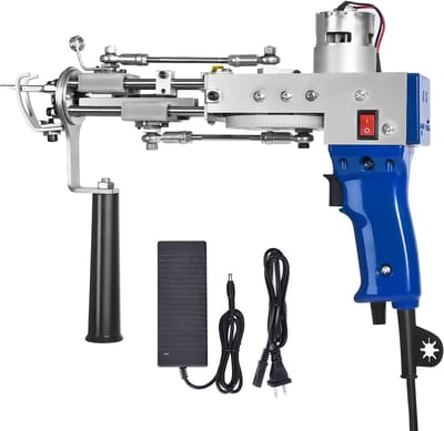 Tuft gun elektrisch - 2 in 1 voor lus- en snijharen - efficiënt en creatief tufting - perfect voor DIY projecten - ShopVlot