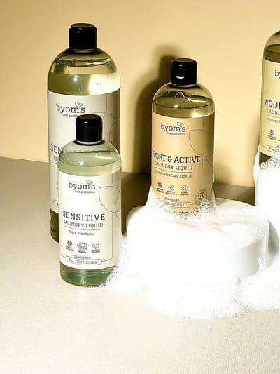 Byoms -Probiotisch wasmiddel - Sport - Actief - frisse geur - 25 wasbeurten - 500ml