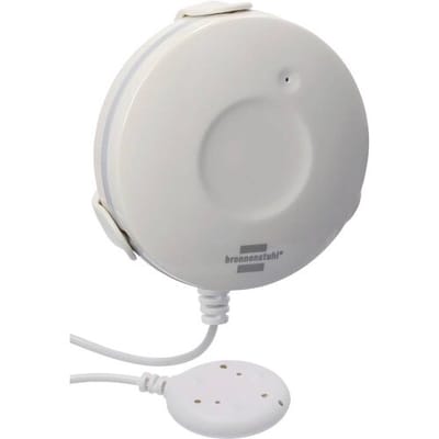 Brennenstuhl Connect Zigbee watermelder WM CZ 01 (waarschuwt voor waterschade, pushmelding, slimme watersensor voor badkamer/keuken/kelder, Smart Home)