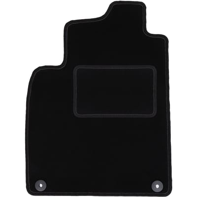 Bestuurdersmat zwart voor: Saab 9-3 II Y3SF stationwagen, sedan (2002-2014)