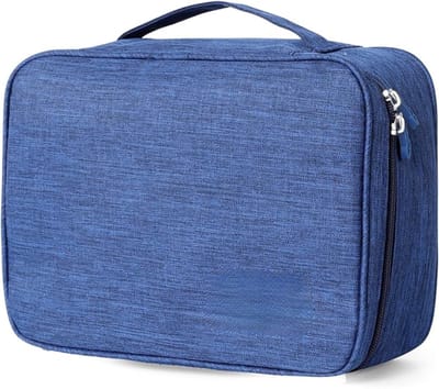 TIM® Kabel Organiser Tas - Organizer Tas - Donkerblauw - 24cm x 18cm x 10cm