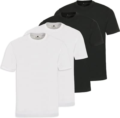 hajo T-shirt Verpakking van 4