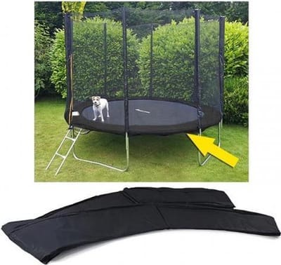 Trampoline rand afdekking - 366 cm diameter - zwart