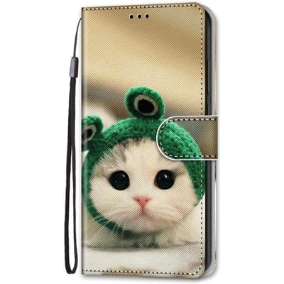 A15 A16 Portemonneehoesje voor OPPO A16 CPH2269 Telefoonhoesje Schattig Geschilderd Leren Flip Coque Voor Oppo A 16 A15 A15S A16S Hoesje Funda OPPO A16