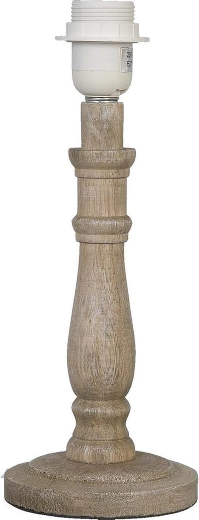 Clayre & Eef Lampenvoet Ø 12x31 cm Bruin Hout