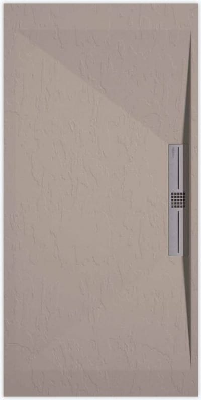 Sanifun douchebak Stone Side Sand Slate 1600 x 800 S