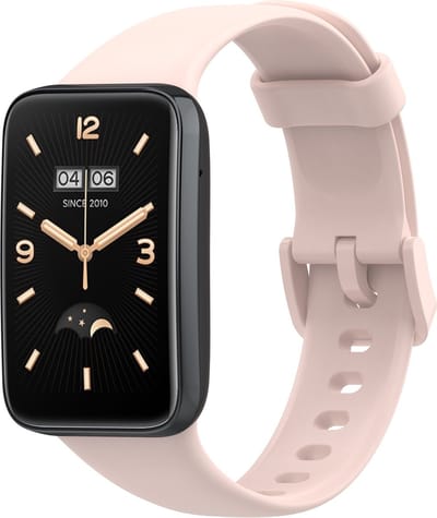 By Qubix - Siliconen sportbandje - Roze - Geschikt voor Xiaomi Smart Band 7 Pro / Mi Band 7 Pro bandje