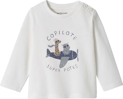 Vertbaudet Decoratief T-shirt babyjongen