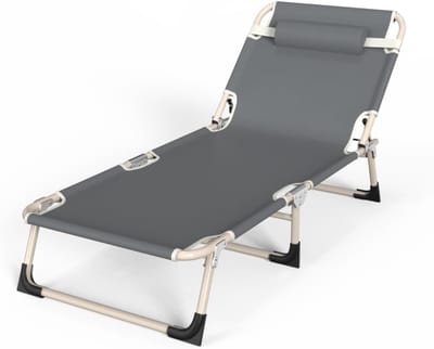 Opklapbed Kantoor - Vouwbed Logeerbed - Lunchpauze Rust - Ruimtebesparend Ontwerp - 190 x 68 cm