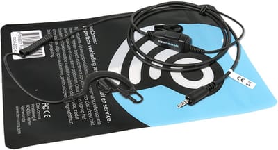 DerComms® Security oortje voor Kenwood portofoon PKT23