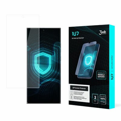 3 Geschikt voor Samsung Galaxy S22 Ultra Polymeer Premium Film Serie 1UP 3mk Helder