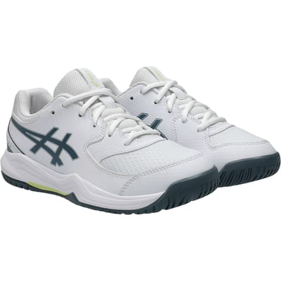 Tennisschoenen Asics Baskets gel-dedicate 8 gs blanc/Ironclad