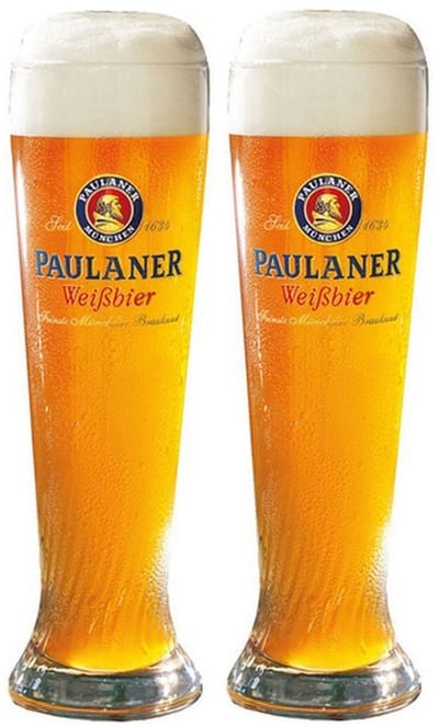 Paulaner Bierglazen Weizen - 500 ml - 2 Stuks