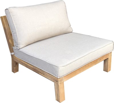 Middenelement Kent | Loungestoel | Sand | Acacia