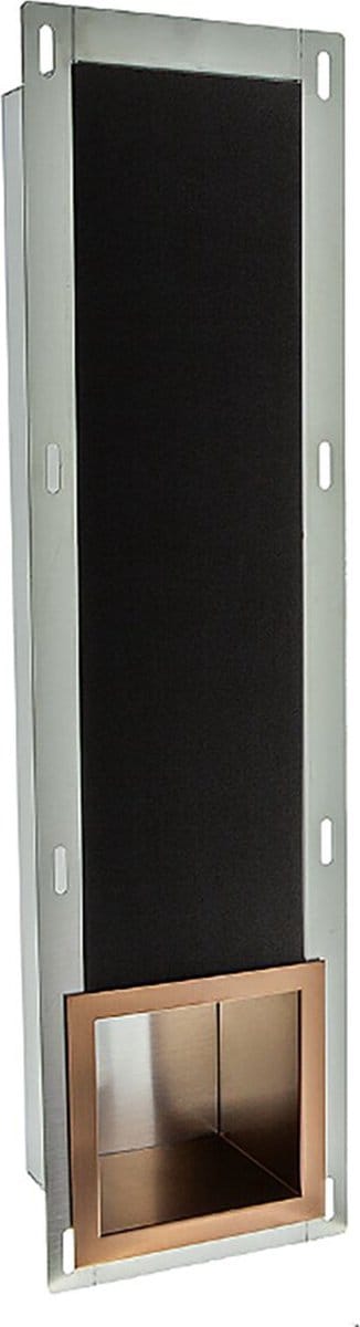 Inbouw Reserve Toiletrolhouder - Leoni Reson - RVS - Geborsteld Koper