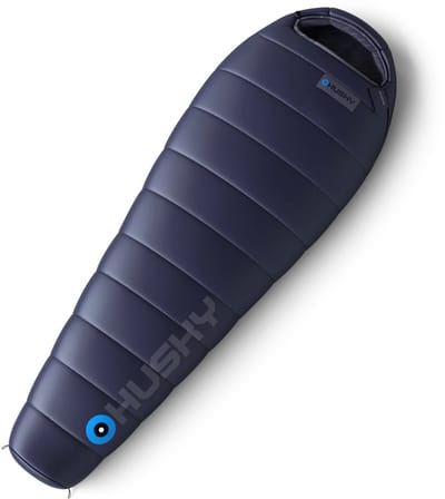Husky mummyslaapzak Magnum -15°C 2024 - 220 x 85 cm - Donker Blauw