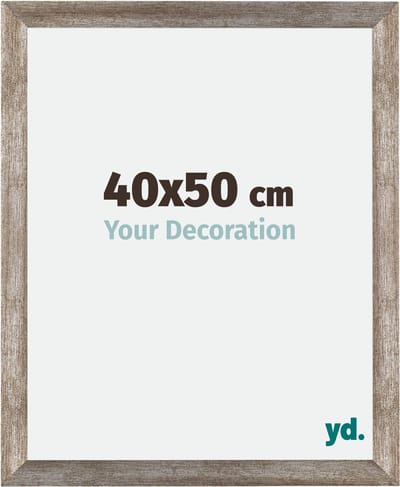 Your Decoration - Fotolijst 40x50 cm - MDF - Metaal Vintage - Mura