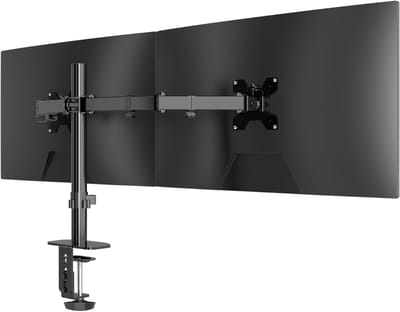 AHD® Monitor Arm 2 Schermen - Monitor - Monitor Arm - Zwart - 44cm x 18cm x 12cm