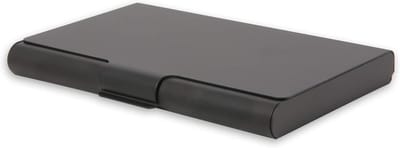 Slanke Metalen Pasjeshouder met RFID-Beveiliging voor Creditcards en Visitekaartjes