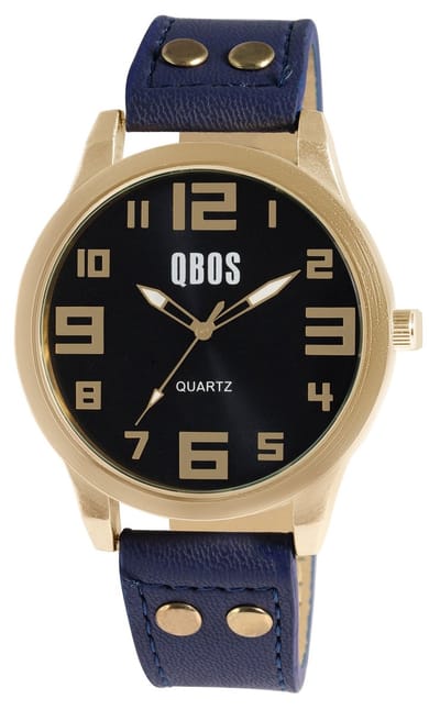QBOS QBOS Unisex horloge Mineralglas