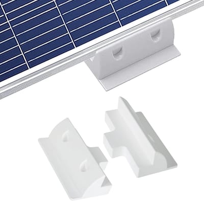 Zonnepaneel Beugels - Montage Steunen - Installatie Zonnepanelen - Boorvrije Installatie - 2 Stuks - Zwart