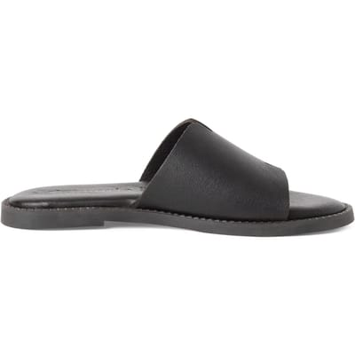 Tamaris leren muiltje 1-27135-42 001 damesschoenen slip-on M2713542 zwart