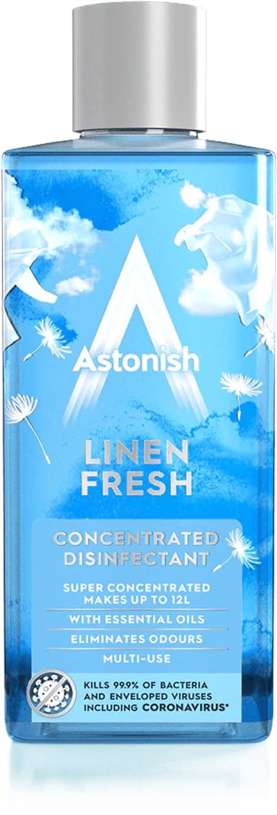 Astonish - Linen Fresh - Geconcentreerde Desinfectant - Allesreiniger - 300 ML - Vegan