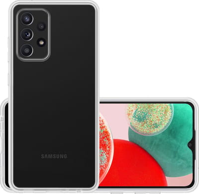 Hoesje - Geschikt voor Samsung Galaxy A23 - Sterk & Shockproof - Hoes Cover - Siliconen Case - Transparant
