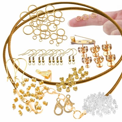80- Delige set- roest Bruin- Goudkleurig - Sieraden maken - Charme Bijoux
