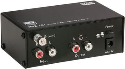 DAP Phono voorversterker met RIAA correctie
