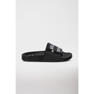 In Gold We Trust Slipper Black Maat: 36 | Slippers Outlet | Unisex | Zwart