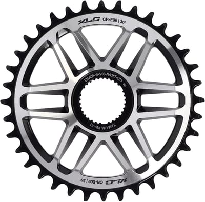 XLC CR-E07 Kettingblad - E-Bike - 36 Tanden - Aluminium - Zilver