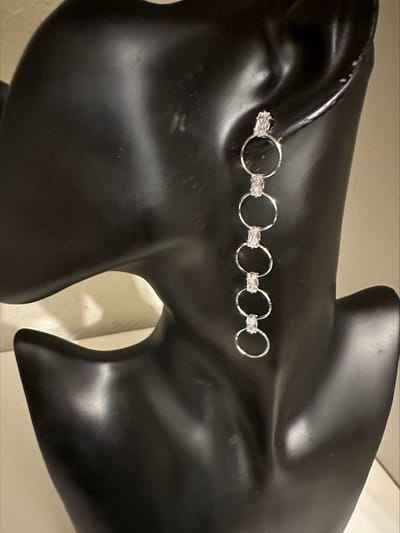 Kubieke zirkonia en circel decor oorbellen | Moederdag | Verjaardagscadeau| Cadeautje| Valentijnsdag| Kado | sieraden | vaderdag | oorbellen | oorsieraden