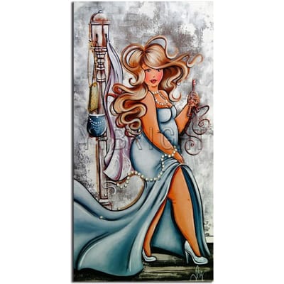 Peinture diamant 5D à faire soi-même, point de croix, perceuse ronde complète, aller au temps, broderie diamant 20X30CM gray
