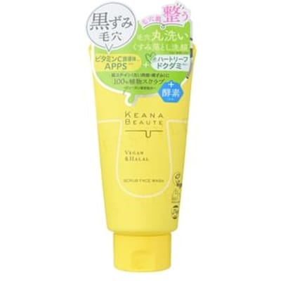 Meishoku Brilliant Colors - Keana Beaute Pore Cleansing Scrub Face Wash Botanical - 120g