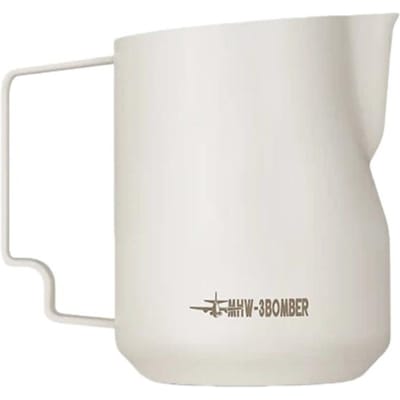 MHW-3BOMBER 350ml 450ml Turbo Melkschuimkan, Melkschuimkan voor stomen, Professionele Melkschuimkan, Home Barista Keukenaccessoire