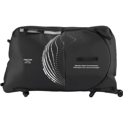 Sac de Voyage pour Vélo, Housse Universelle de Rangement pour Vélo de Transport avec Serrure TSA, Plaques de Support, Protection et Stabilisation par Fixation de Fourche, Housse pour Vélo
