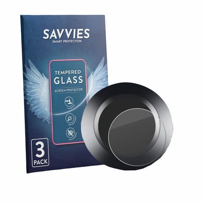 Savvies - Glas Screenprotector voor ZMCVOE Bike Computer - Gehard Beschermglas 9H 3 Stuks