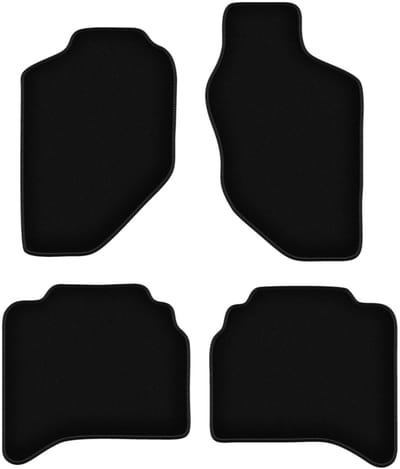 BASIC zwarte veloursmatten voor: Opel Frontera B 5-deurs (1998-2006)