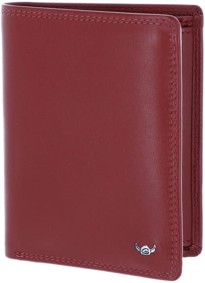 Golden Head Leren portemonnee Polo RFID Protect Kombischeintasche 1286 Rot donkerrood