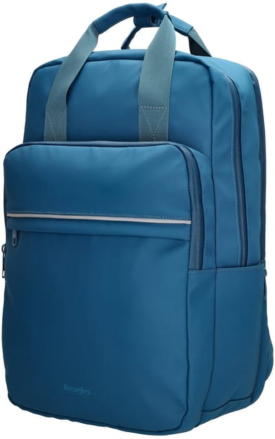 Beagles ASAKA Rugzak 15,6 inch - Laptop - Praktisch - Waterafstotend - Ritsvakken - Jeansblauw