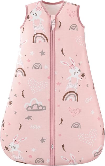 Warme babyslaapzak 2,5 TOG 100% katoen voor baby 12-18 maanden