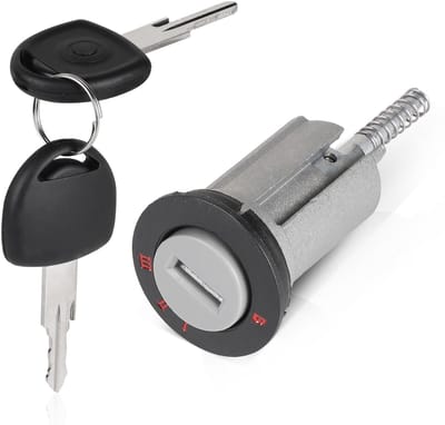 Dailygoods- Slotcilinder vervangend - Compatibel met Opel/Vauxhall - Contactslot met draaischakelaar - Inclusief 2 sleutels - Artikelnummers 90511999 - Geschikt voor Astra/Corsa/Combo/Meriva/Tigra