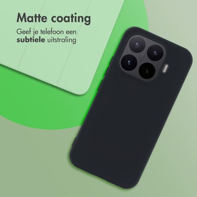 imoshion Hoesje - Geschikt voor Xiaomi 17T - Color Backcover - Zwart